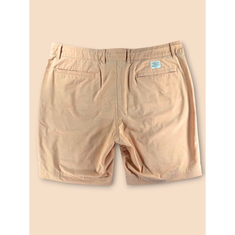 Faherty All Day Shorts Mens 36 Desert Tan Hybrid Stretch Swim Chino MSC0012 - Picture 10 of 10